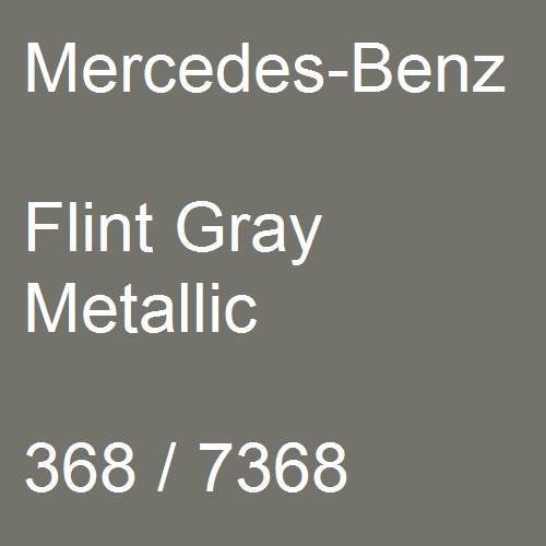 Mercedes-Benz, Flint Gray Metallic, 368 / 7368.